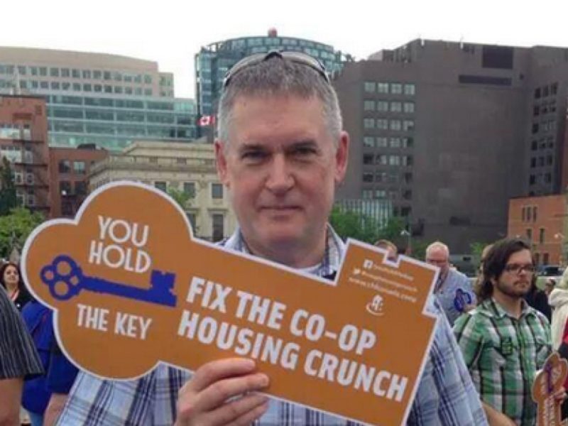 Thom Armstrong, Executive Director of the Co-op Housing Federation of BC