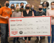 Otter Co-op giving to Red Cross