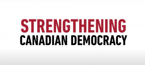 Strengthening Canadian Democracy Initiative