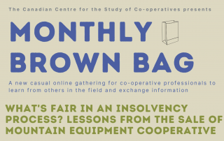 Monthly Brown Bag series